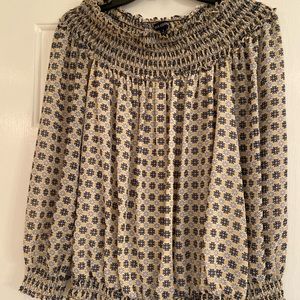 Max Edition Multicolored Yellow, Navy and light blue shirt size small...